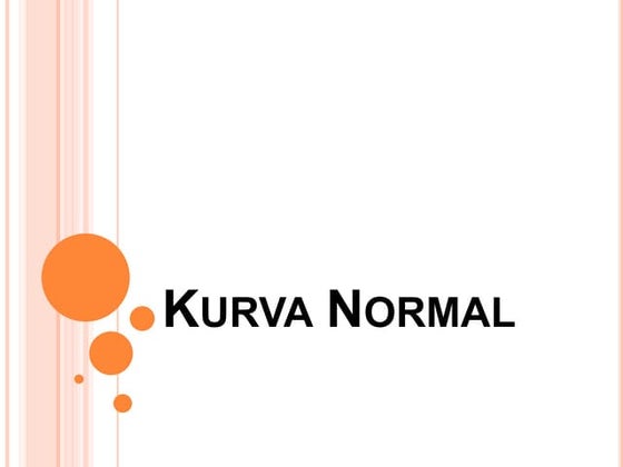 Distribusi normal | PPTX