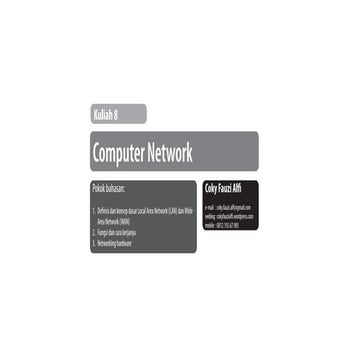 Computer Network | PPT