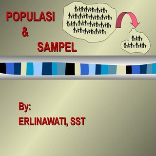 Kuliah 9 populasi & sampel