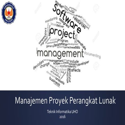 Manajemen Proyek Perangkat Lunak (Pert9-10) : Manajemen Risiko