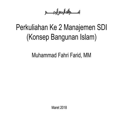 Kuliah SDM Bab I; Konsep Bangunan Islam.pdf