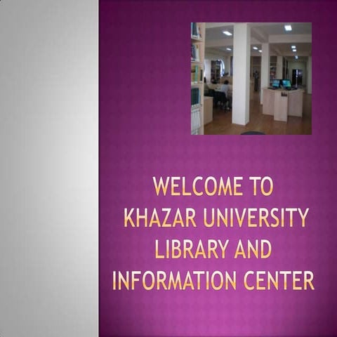 Khazar University Library