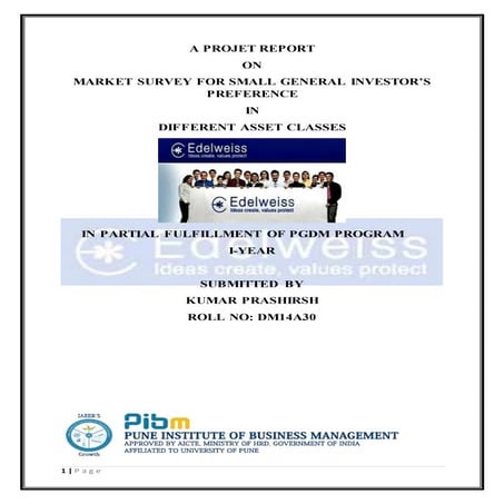 Edelweiss final report financial services 