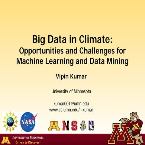 Program on Mathematical and Statistical Methods for Climate and the Earth Sys...