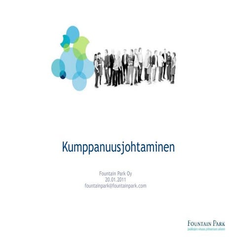 Kumppanuusjohtamisen malli