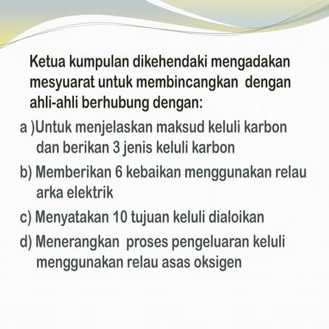 Kumpulan 1   karbon aloi