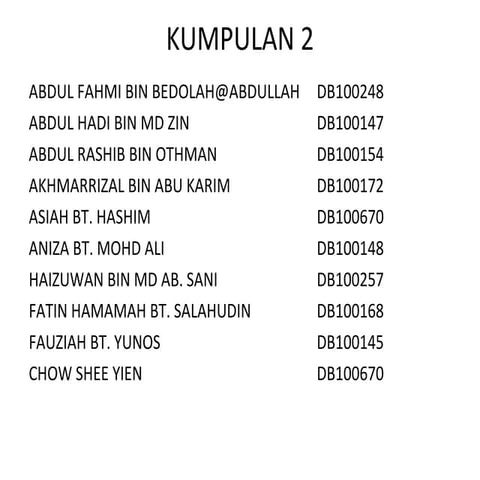 Kumpulan 2   plastik