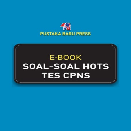 Kumpulan Latihan Soal SKD CPNS 2024 New Hot | PDF