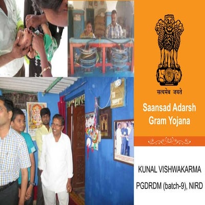 sansad adarsh gram yojna SAGY