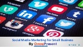 Social Media Marketing for Small Business
