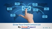 Grow Your Email Contact List