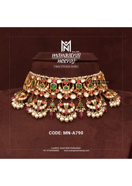 Kundan Choker for bride