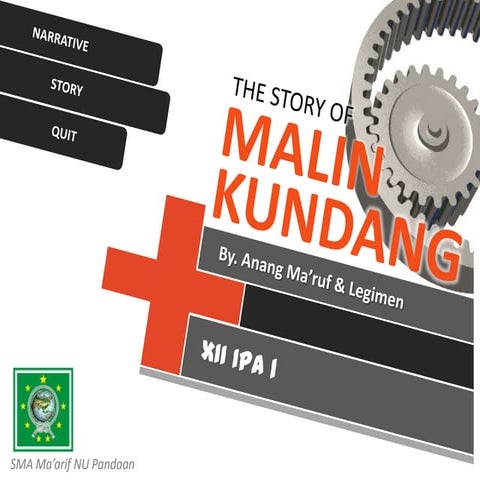 Narrative Malin Kundang