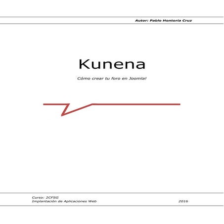 Manual Instalación Kunena