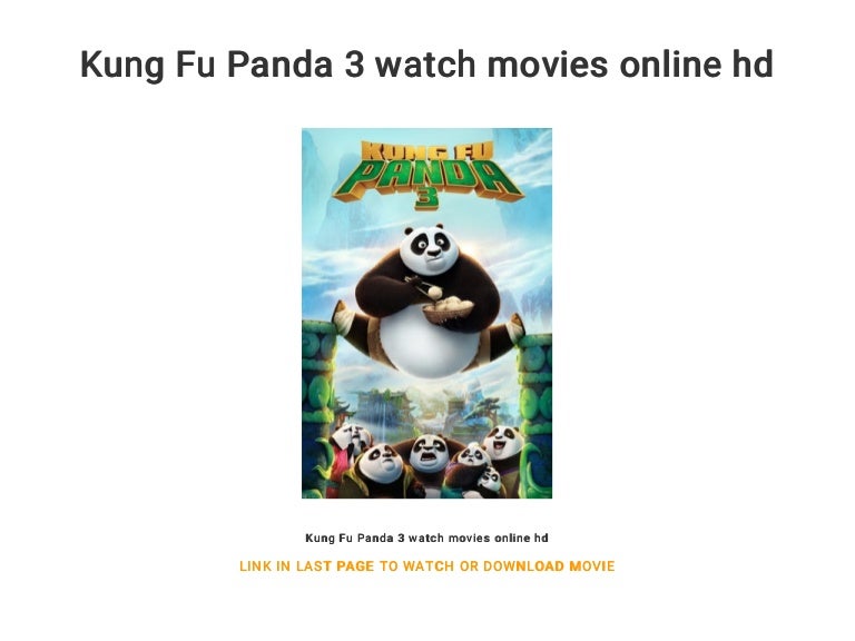 Kung fu panda 3 watch freeonline - nasexi - Where To Watch Kung Fu Panda For Free