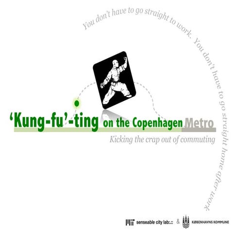 'Kung-fu'-ting on the Copenhagen Metro