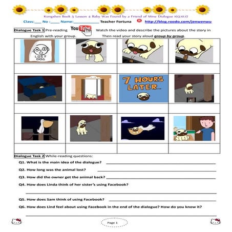 Kungshen book 5 lesson 4 03 dialogue lost dog