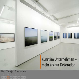 Kunst im Unternehmen – mehr als nur...