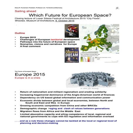 Which Future for European Space?
