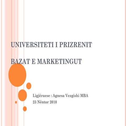Kuptimi i informacionit dhe i kerkimit marketing