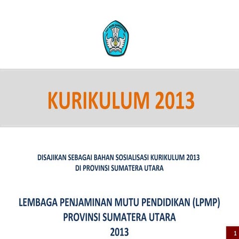 Kurikulum 2013