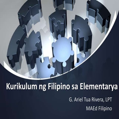 Kurikulum ng filipino sa elementarya