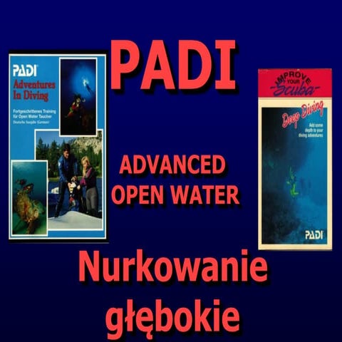 Kurs nurkowy specjalizacja deep prezentacja p.