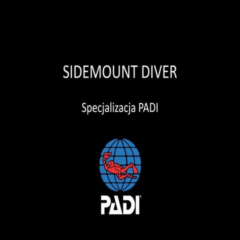 Kurs nurkowy specjalizacja side mount prezentacja p