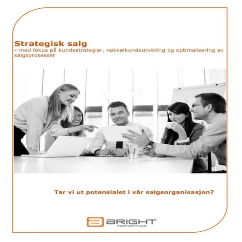 Kursprogram strategisk salg høst 2014