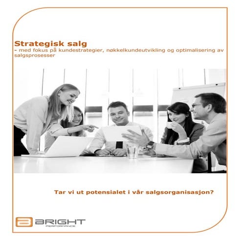 Kursprogram strategisk salg høst 2015