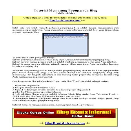 Kursus Membuat Website