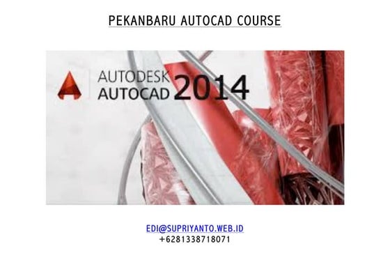 Kursus autocad pontianak | PPT