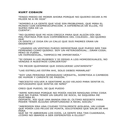 Kurt cobain