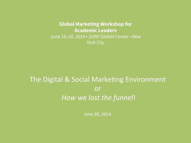 The future of digital marketing for higher education 