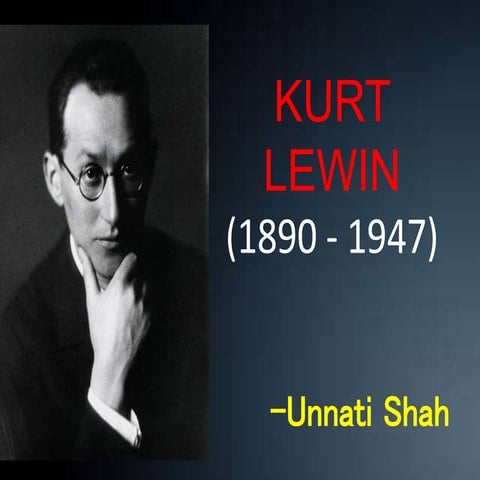 Kurt lewin
