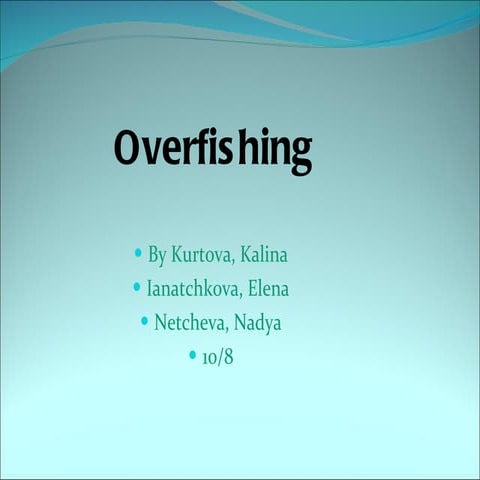 overfishing 10-8 2011