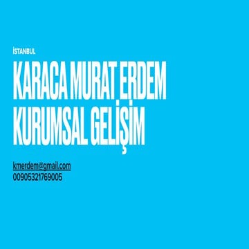 Kurumsal Gelişim Sunumu | PDF