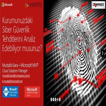 Kurumunuzdaki Siber Güvenlik Tehditlerini Analiz Edebiliyor musunuz?