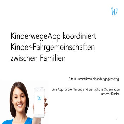 Kinderwege App für Gemeinden, Schulen und Veranstalter - Wege gemeinsam organ...