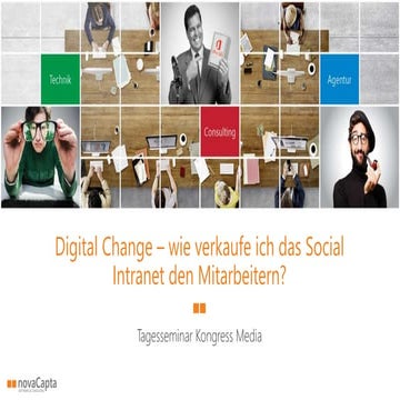 Tagesseminar Change Management Digital Workplace (KURZVERSION)