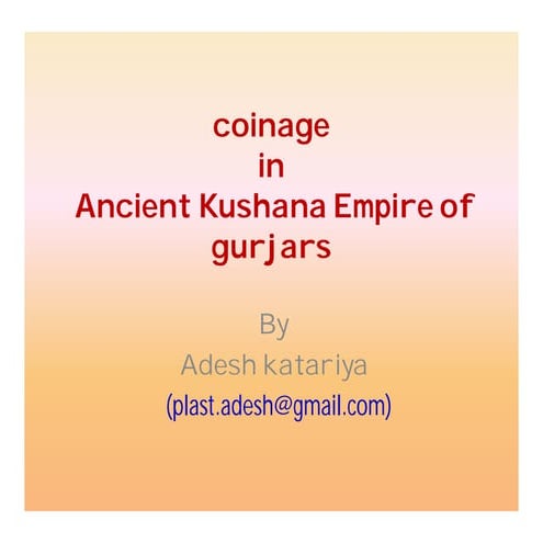 Kushana coinage