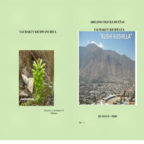 Kushi kushilla   abelino chávez dueñas