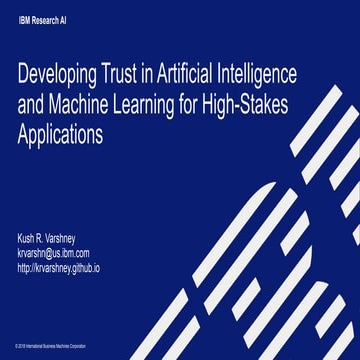 NYAI #24: Developing Trust in Artificial Intelligence and Machine Learning fo...