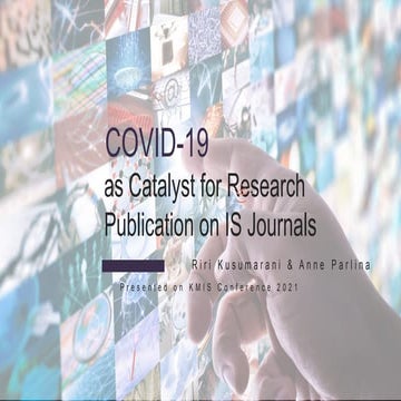 COVID-19 As Catalyst For Information System Publication