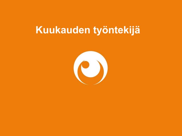 Kuukauden työntekijä