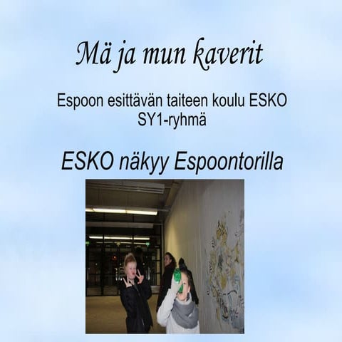 KU7 | Kuvareportaasi | Riina Levänen