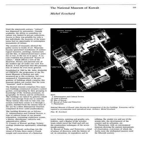 Kuwait - Michel ecochard - the national museum of kuwait