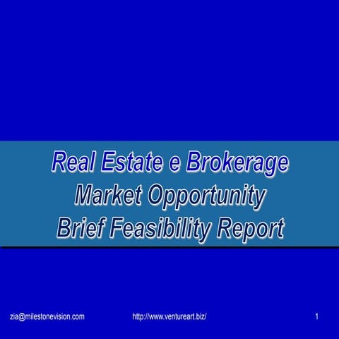 Real Estate Online - Project Brief