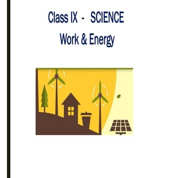 work and energy class 9 physics | PPT
