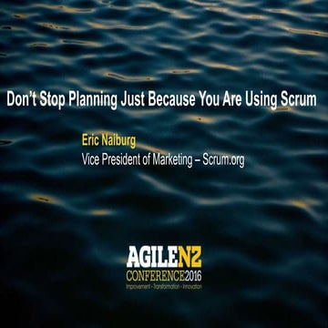 Eric Naiburg (Scrum.org)